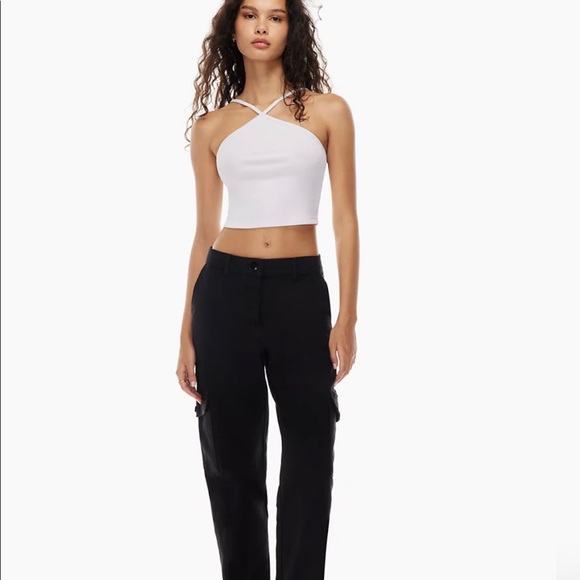 Aritzia Wilfred Free Black Modern Cargo Pants - Picture 4 of 5